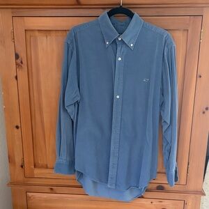 Vineyard Vines Corduroy Blue Button Down Shirt
